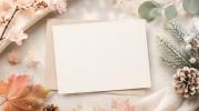 Soft-toned seasonal greetings