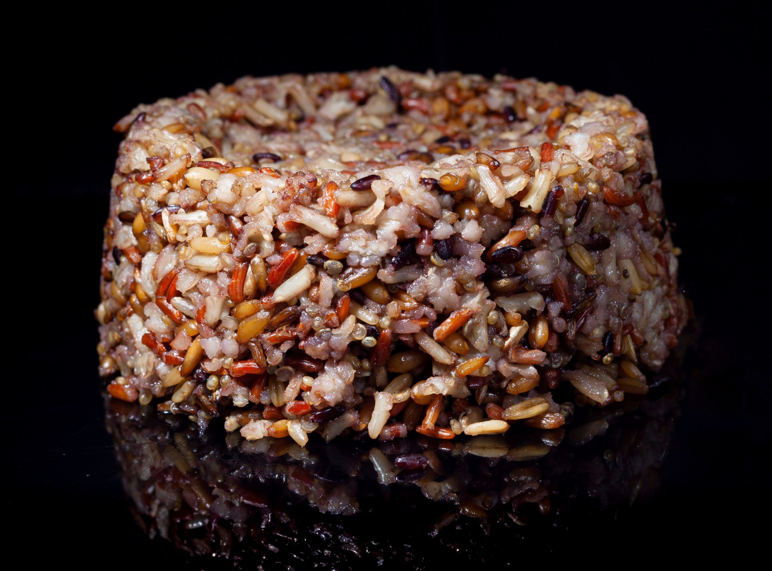 Calories in mixed-grain rice