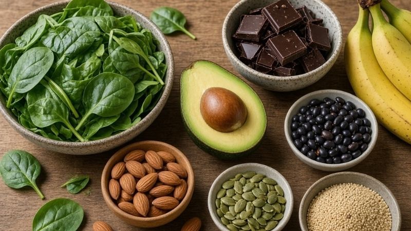 IMAGE OF Magnesium-rich foods IN 800*450